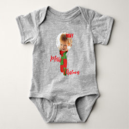 Kerst gepersonaliseerd Baby Jersey Bodysuit kleur