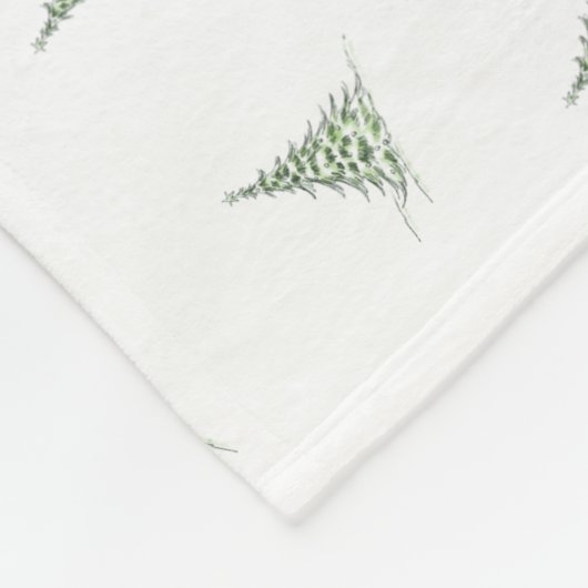 kerst, gepersonaliseerd, Gooi, Fleece & Sherpa (Hoek)