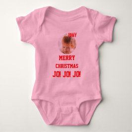 Kerst gepersonaliseerde Baby Jersey Bodysuit kleur