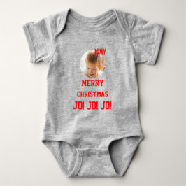 Kerst gepersonaliseerde Baby Jersey Bodysuit kleur