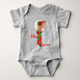 Kerst gepersonaliseerde Baby Jersey Bodysuit kleur