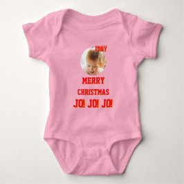Kerst gepersonaliseerde Baby Jersey Bodysuit kleur