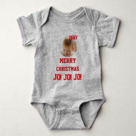 Kerst gepersonaliseerde Baby Jersey Bodysuit kleur