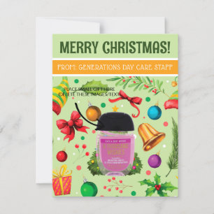 Kerst gepersonaliseerde kleine cadeau, cadeau Kaar Kaart