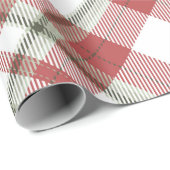 kerst geruit patroon cadeaupapier (Rol Hoek)