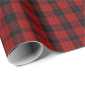 Kerst geruit patroon Red Buffalo Plaid Cadeaupapier (Rol Hoek)