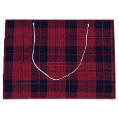 Kerst geruit patroon Red Buffalo Plaid Groot Cadeauzakje (Voorkant)