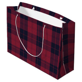 Kerst geruit patroon Red Buffalo Plaid Groot Cadeauzakje