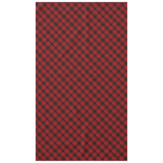 Kerst geruit patroon Red Buffalo Plaid Tafelkleed (Voorkant)