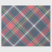 Kerst geruite Tartan Diagonal Wrapping Papier (Vlak)