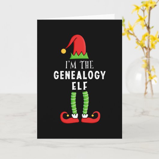 Kerst Geschenk voor Familie Overeenkomst met Genea Kaart (Gele Bloem)