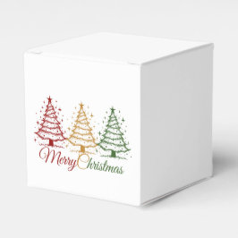 Kerst Geschenkdoos Bedankdoosjes