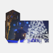 Kerst geschenkdoos bedankdoosjes (Uitgevouwen)