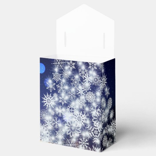 Kerst geschenkdoos bedankdoosjes (Geopend)