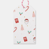Kerst Geschenklabels voor Leraren: Merry & Bright Cadeaulabel (Achterkant)