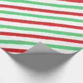 kerst gestipt lijn inpakpapier (Hoek)