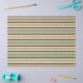 Kerst gestreept tissuepapier (Craft)