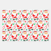 Kerst Gevist Inpakpapier Vel (Voorkant 3)