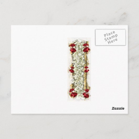 Kerst gezegden Xmas Corporate bedankt Briefkaart (Achterkant)