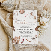 Kerst gezellig Baby shower uitnodiging