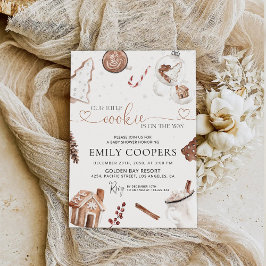 Kerst gezellig Baby shower uitnodiging