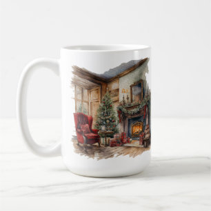 Kerst Gezellig Huis 15 oz Classic Mok