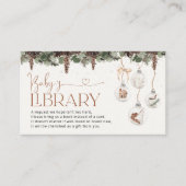 Kerst Gezellige Boeken voor baby Enclosure Kaart (Voorkant)