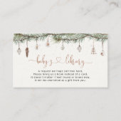 Kerst Gezellige Boeken voor baby Enclosure Kaart (Voorkant)