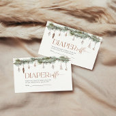 Kerst Gezellige Luiers Raffle Enclosure Kaart