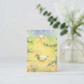 Kerst Gift Enclosure Kaarten Jesus in Manger (Staand voorkant)