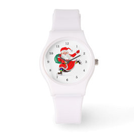Kerst Gift Horloge met Sinterklaas