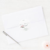 Kerst Gift Label Stickers Rood en Groen (Envelop)