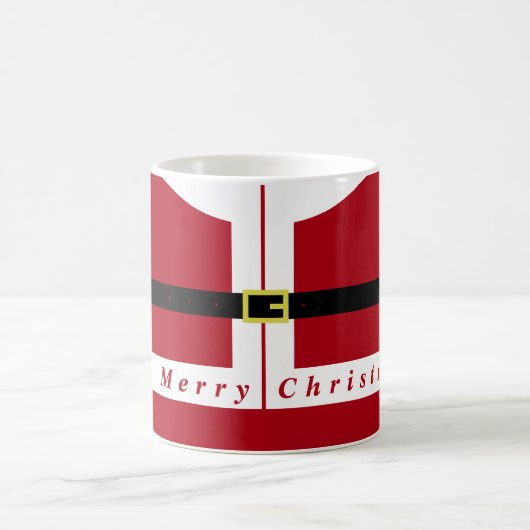 Kerst Gift Mok Grappig Santa Design (Center)