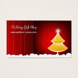 Kerst Gift Shop Kaart