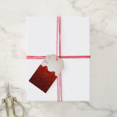 Kerst Gift Tags/rood lint Cadeaulabel (Met Touw)