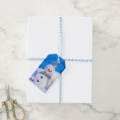Kerst Gift Tags/Sneeuwman Cadeaulabel (Met Touw)