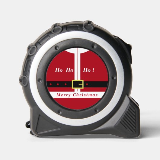 Kerst Gift Tape Meten Grappig Santa Design Rolmaat (Voorkant)