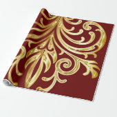 Kerst Gifts Authority® Cadeaupapier (Uitgerold)