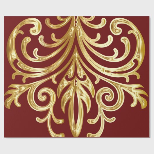 Kerst Gifts Authority® Cadeaupapier (Vlak)