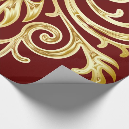 Kerst Gifts Authority® Cadeaupapier (Hoek)