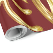 Kerst Gifts Authority® Cadeaupapier (Rol Hoek)