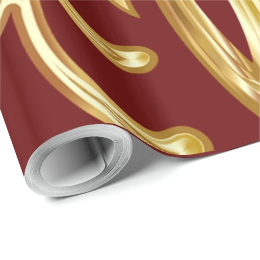 Kerst Gifts Authority® Cadeaupapier (Rol Hoek)