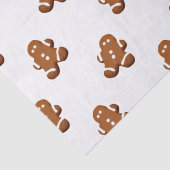 Kerst Gingbread Tissuepapier (Detail)