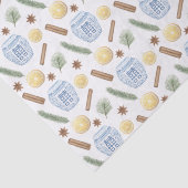 Kerst Ginger Jar Kaneel Sticks Star Anise Tissuepapier (Detail)