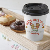 Kerst Gingerbread Bakkerij Papieren Bekers