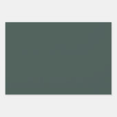 Kerst Gingerbread Girl Roze Bow Coquette Inpakpapier Vel (Voorkant 3)