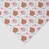 Kerst Gingerbread House, Cupcakes, Snoep Tissuepapier (Detail)