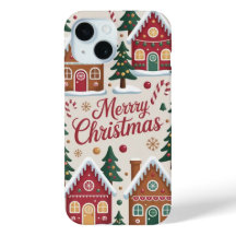 Kerst Gingerbread House iPhone / iPad case