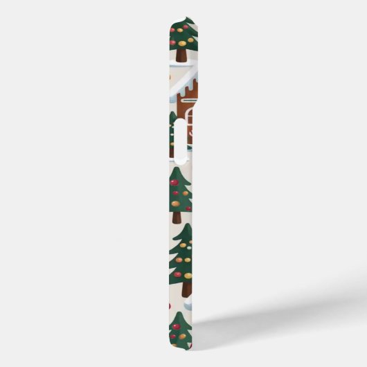 Kerst Gingerbread House iPhone / iPad case (Achterkant / Rechts)