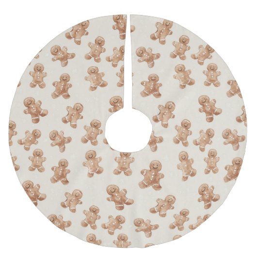 Kerst Gingerbread Koekjes Kerstboom Rok (Voorkant)